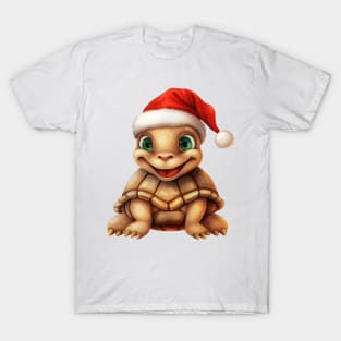 Santa Turtle T-Shirt